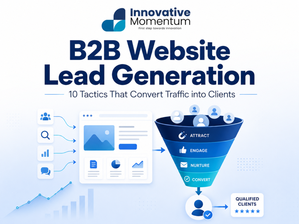 B2B Website Lead Generation: 10 Tactics That Convert Traffic into Clients
