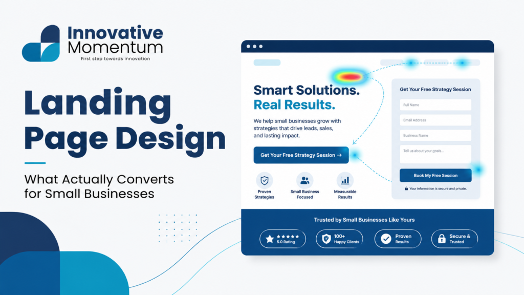 Landing Page Design: What Actually Converts for Small Businesses