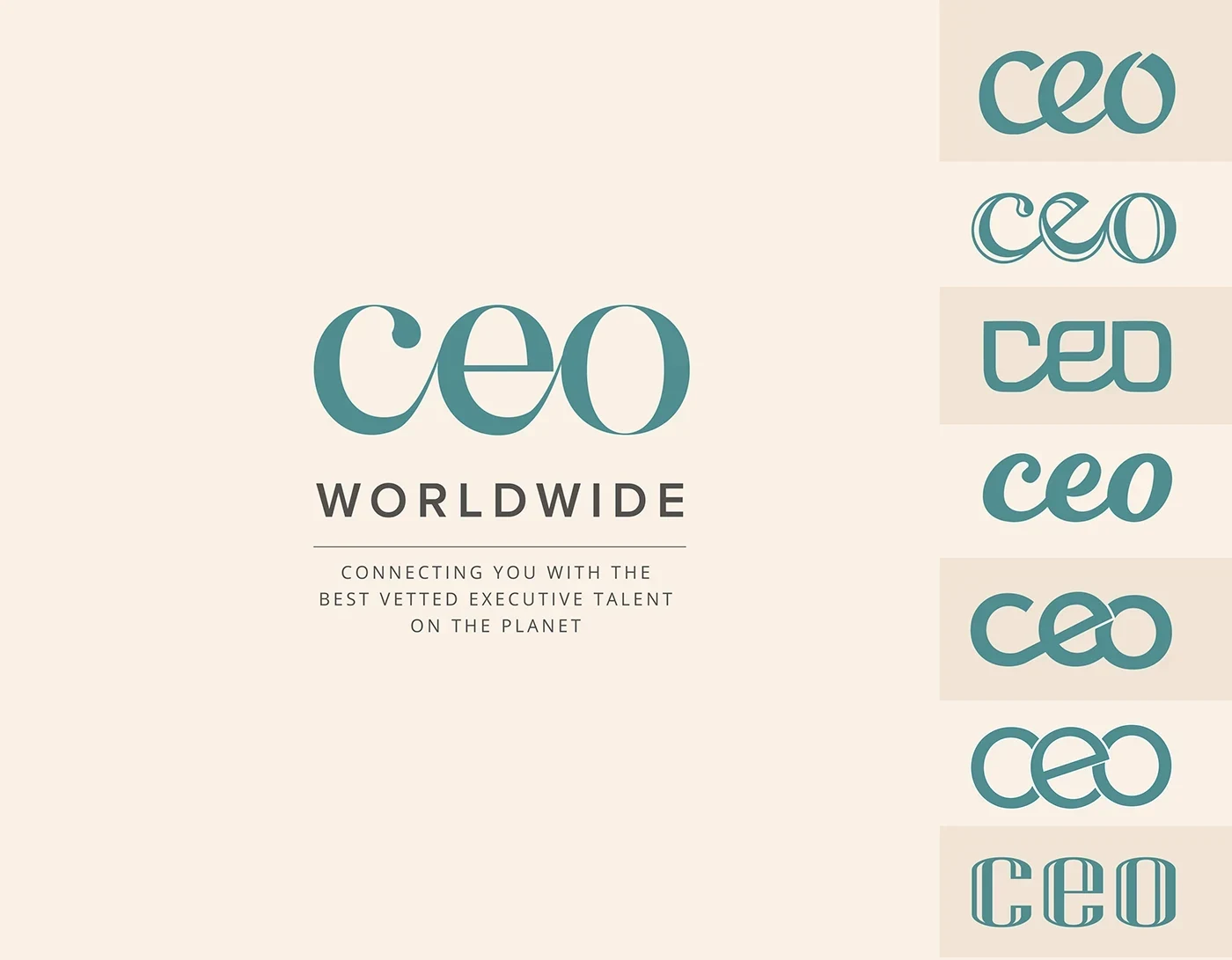 CEO Worldwide brand identity presentation 2