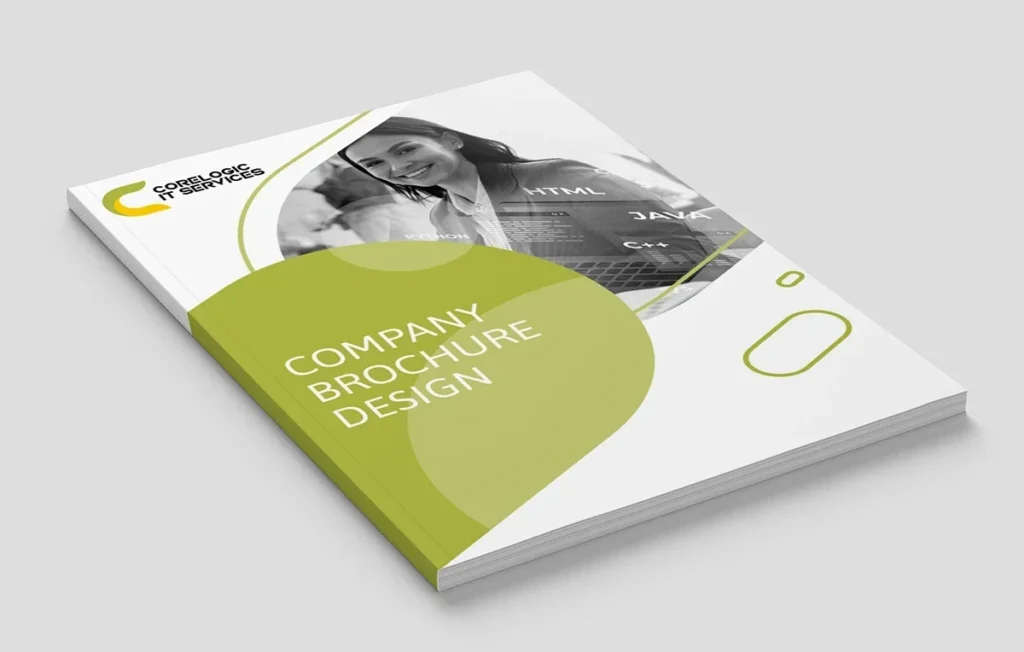 Corporate Brochure editorial design presentation 1