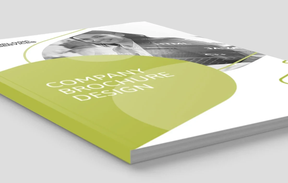 Corporate Brochure editorial design presentation 2