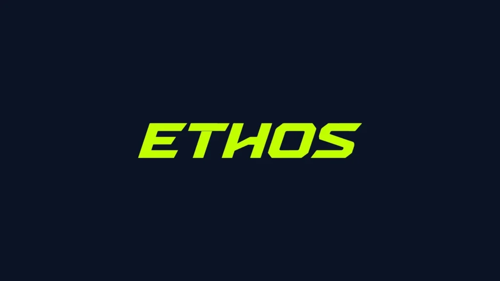 Ethos Activewear brand identity presentation 1
