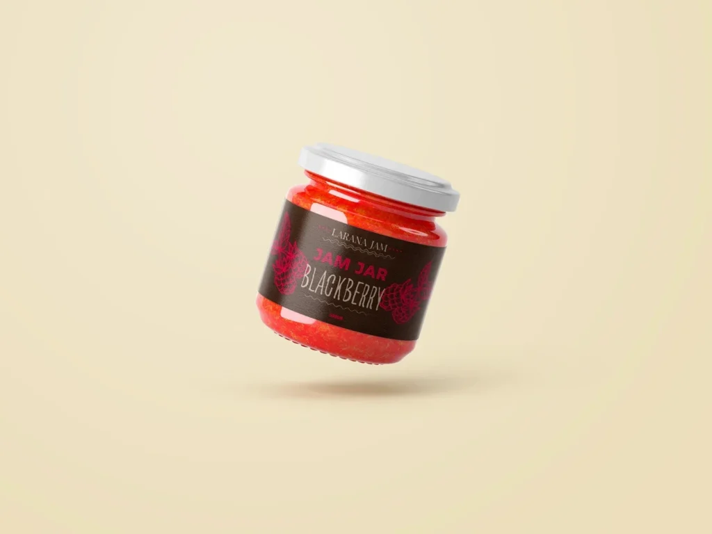 Jam Jar Collection packaging design presentation 1
