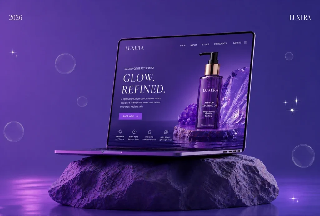 Luxera brand identity presentation 1