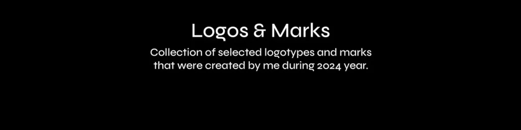 Modern Marks Collection brand identity presentation 1