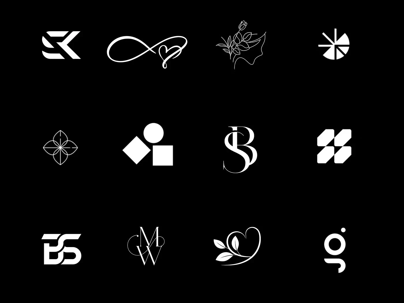 Modern Marks Collection brand identity presentation 2