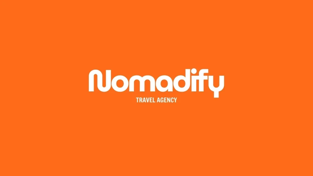 Nomadify brand identity presentation 1