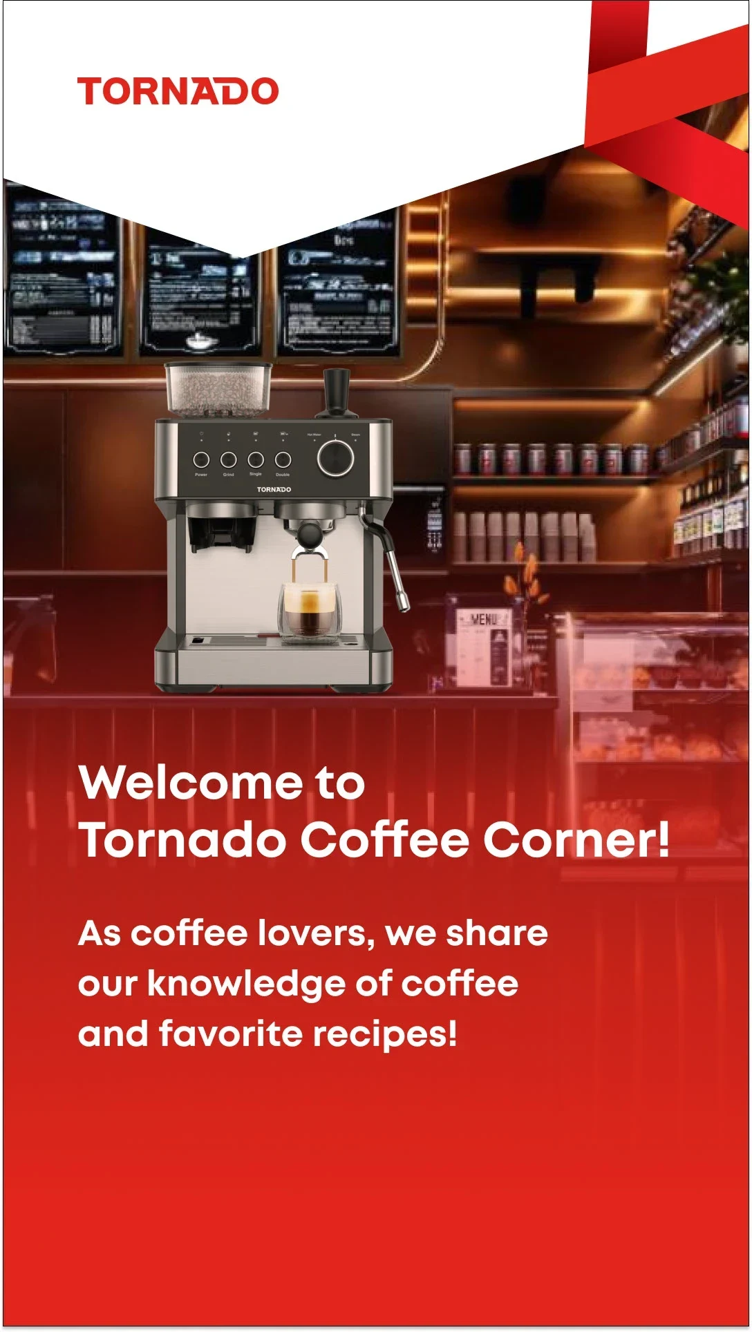 Tornado Campaign social media design presentation 3