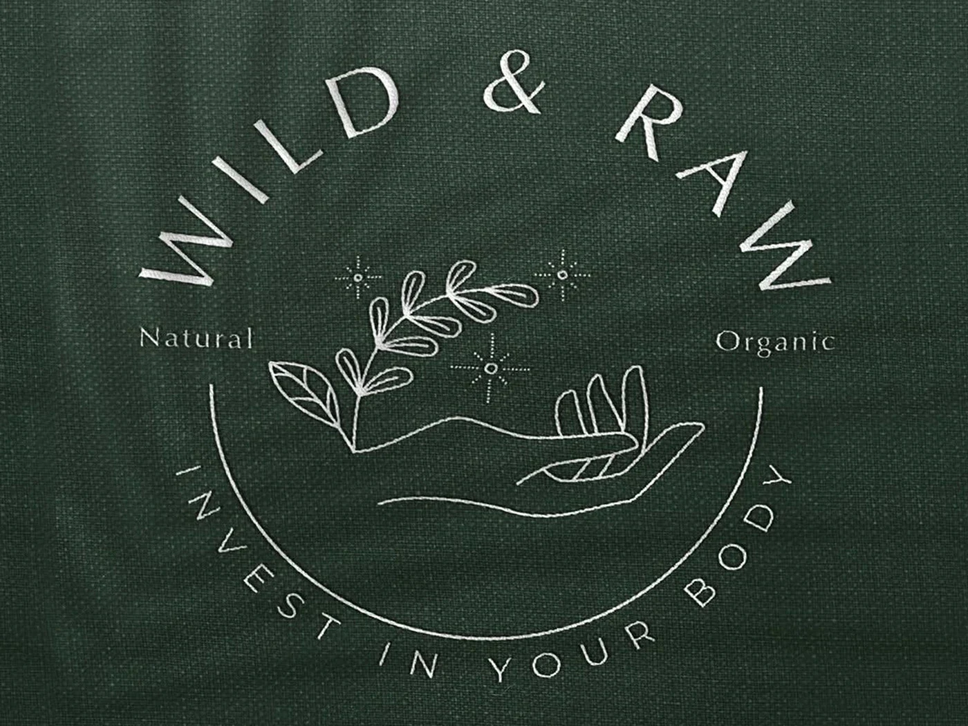 Wild & Raw packaging design presentation 1